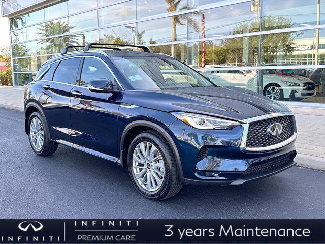 new 2025 INFINITI QX50 car, priced at $48,770