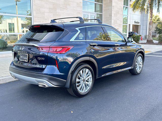 new 2025 INFINITI QX50 car, priced at $48,770