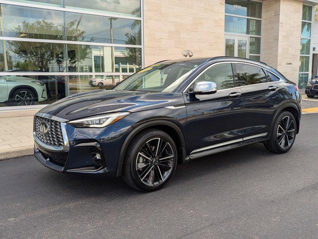 used 2022 INFINITI QX55 car, priced at $34,258