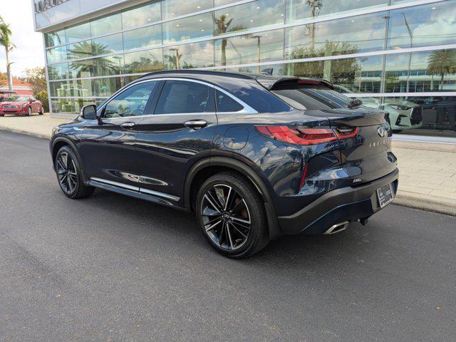 used 2022 INFINITI QX55 car, priced at $34,258