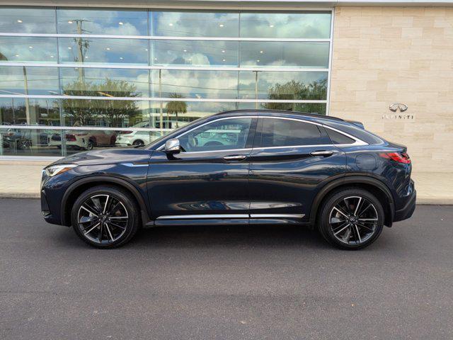 used 2022 INFINITI QX55 car, priced at $34,258