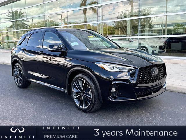 new 2025 INFINITI QX50 car, priced at $53,270