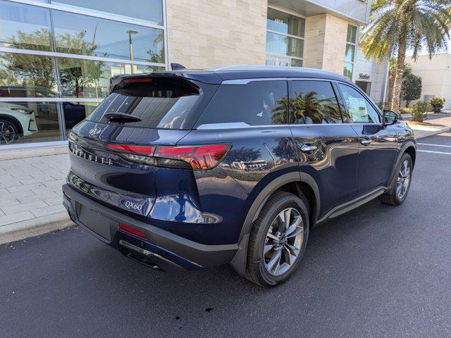 new 2025 INFINITI QX60 car, priced at $59,080