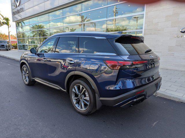 new 2025 INFINITI QX60 car, priced at $59,080