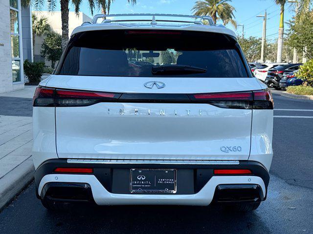 used 2025 INFINITI QX60 car, priced at $52,998