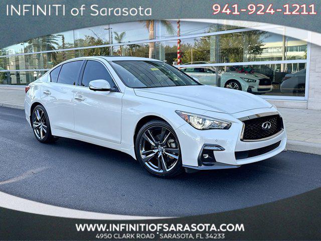 used 2021 INFINITI Q50 car, priced at $31,598