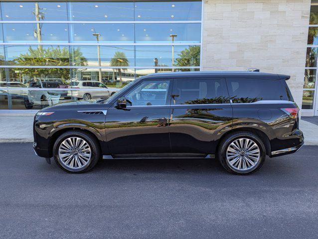 used 2025 INFINITI QX80 car, priced at $73,598