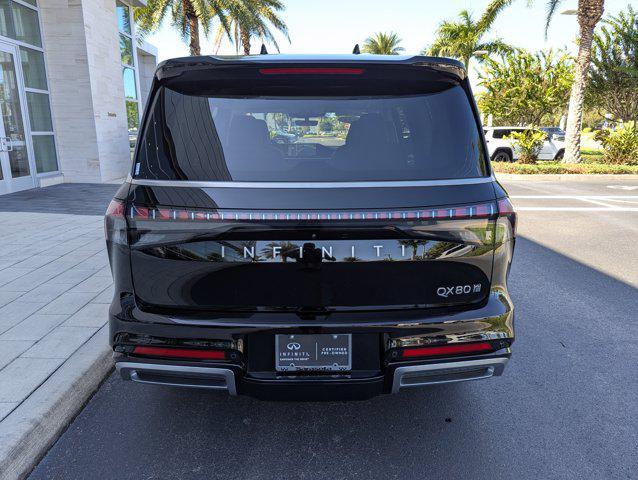 used 2025 INFINITI QX80 car, priced at $73,598