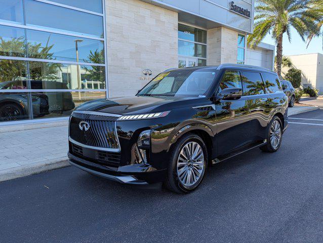 used 2025 INFINITI QX80 car, priced at $73,598