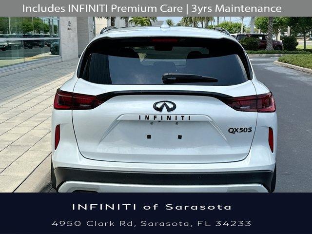 new 2024 INFINITI QX50 car, priced at $51,855