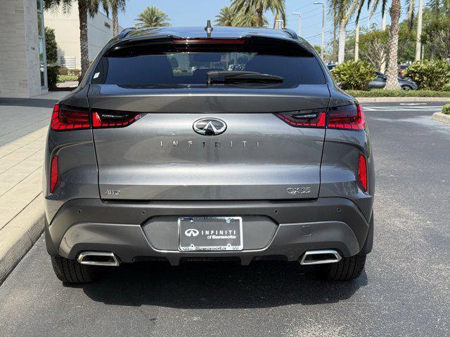 new 2025 INFINITI QX55 car, priced at $52,085