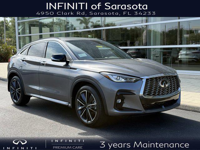 new 2025 INFINITI QX55 car, priced at $51,026