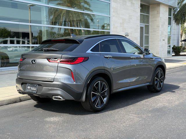 new 2025 INFINITI QX55 car, priced at $52,085
