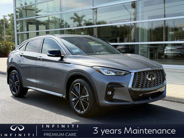 new 2025 INFINITI QX55 car, priced at $52,085