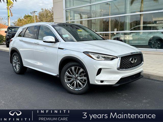 new 2025 INFINITI QX50 car, priced at $49,545