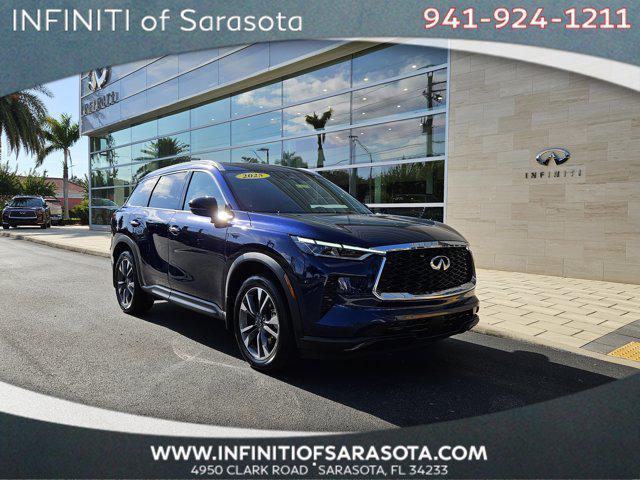 used 2025 INFINITI QX60 car, priced at $46,498