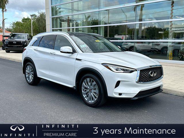 new 2025 INFINITI QX50 car, priced at $50,170