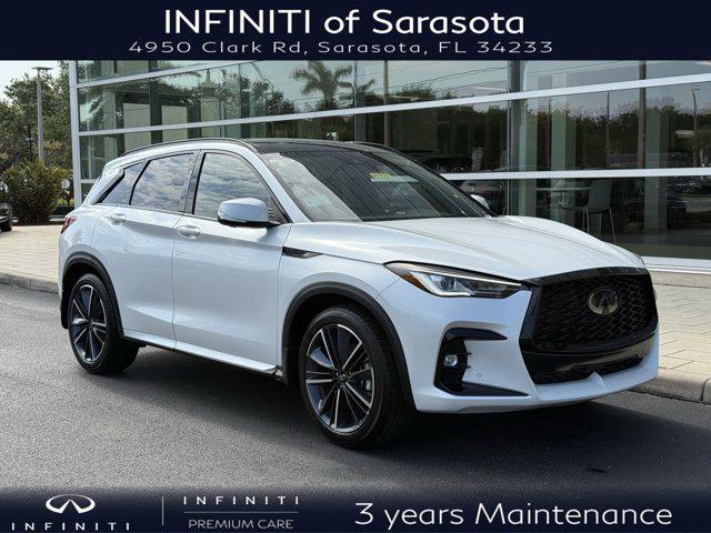 new 2025 INFINITI QX50 car, priced at $54,170
