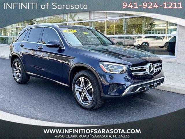 used 2021 Mercedes-Benz GLC 300 car, priced at $28,998