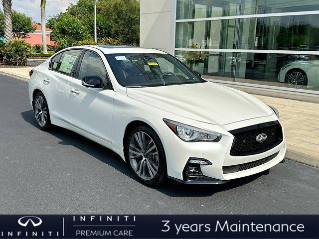 new 2024 INFINITI Q50 car, priced at $50,614