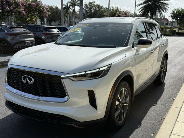 used 2025 INFINITI QX60 car, priced at $47,998
