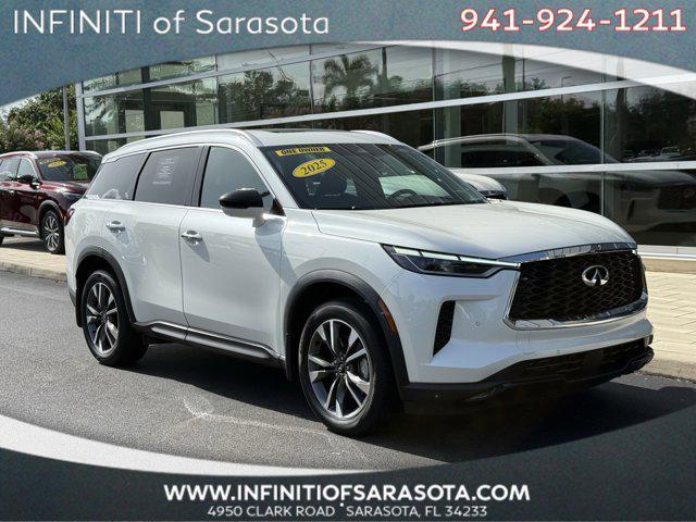 used 2025 INFINITI QX60 car, priced at $48,498