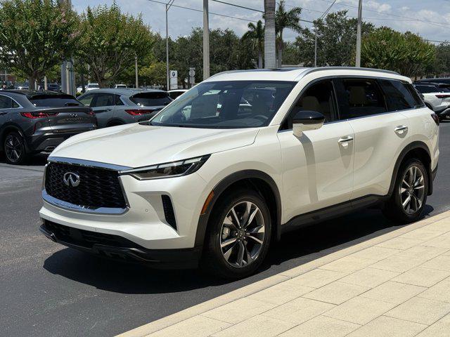 new 2025 INFINITI QX60 car, priced at $59,674