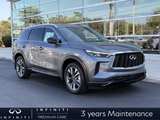 new 2025 INFINITI QX60 car, priced at $58,385