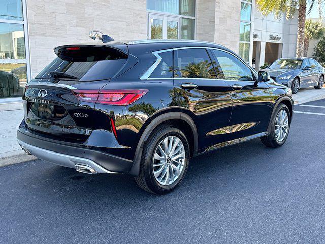 new 2025 INFINITI QX50 car, priced at $49,935