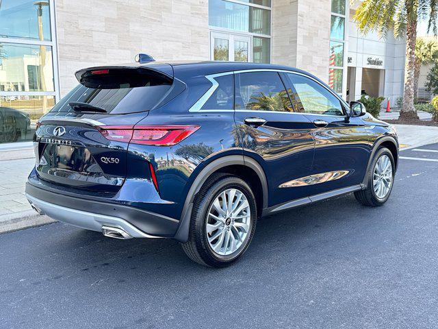 new 2025 INFINITI QX50 car, priced at $44,585