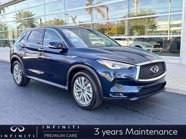 new 2025 INFINITI QX50 car, priced at $44,585