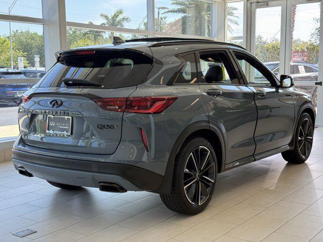new 2025 INFINITI QX50 car, priced at $52,826