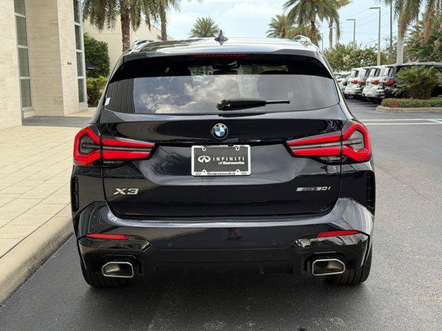 used 2022 BMW X3 car, priced at $31,498
