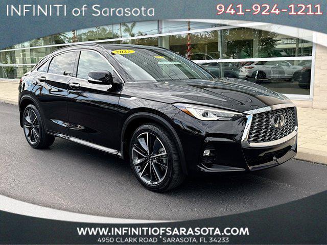 used 2025 INFINITI QX55 car, priced at $45,498