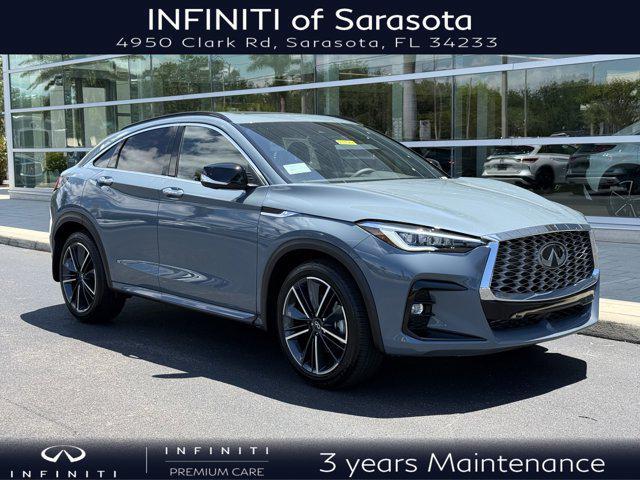 new 2025 INFINITI QX55 car, priced at $56,571