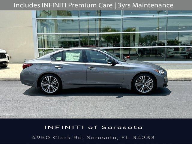 new 2024 INFINITI Q50 car, priced at $53,000