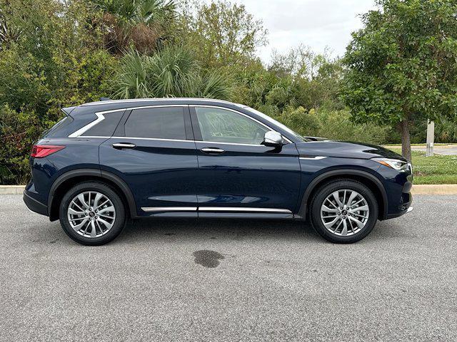 new 2025 INFINITI QX50 car, priced at $50,255