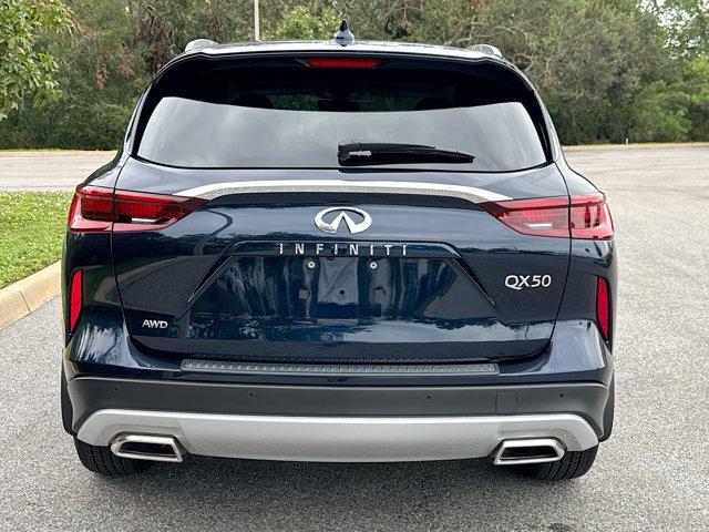 new 2025 INFINITI QX50 car, priced at $50,255