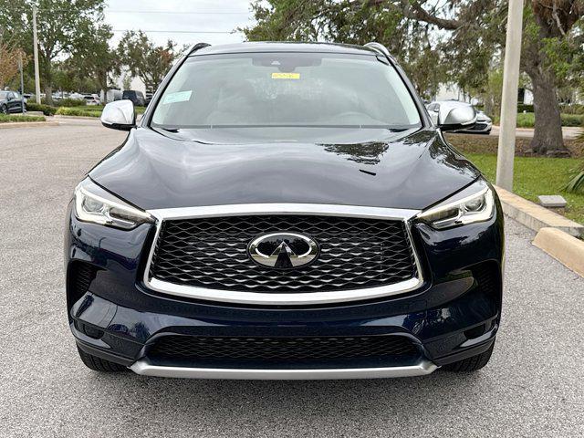 new 2025 INFINITI QX50 car, priced at $50,255