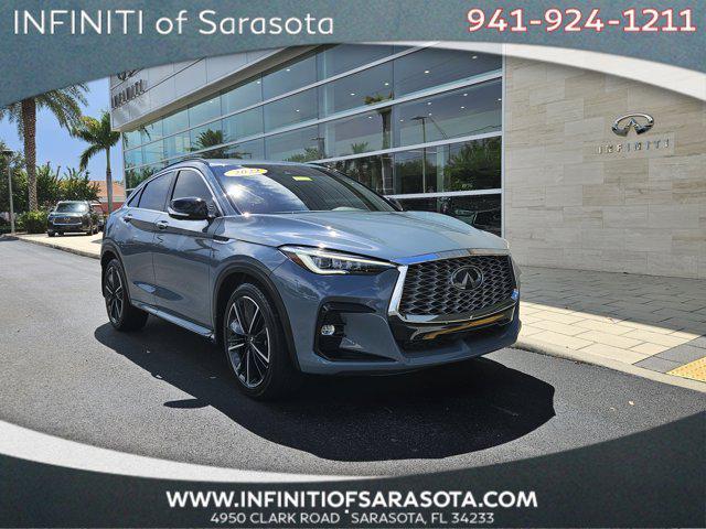 used 2022 INFINITI QX55 car, priced at $34,898