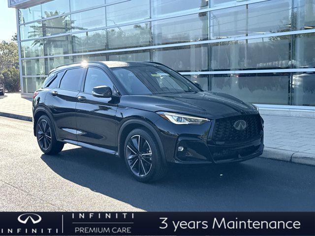 new 2025 INFINITI QX50 car, priced at $53,270