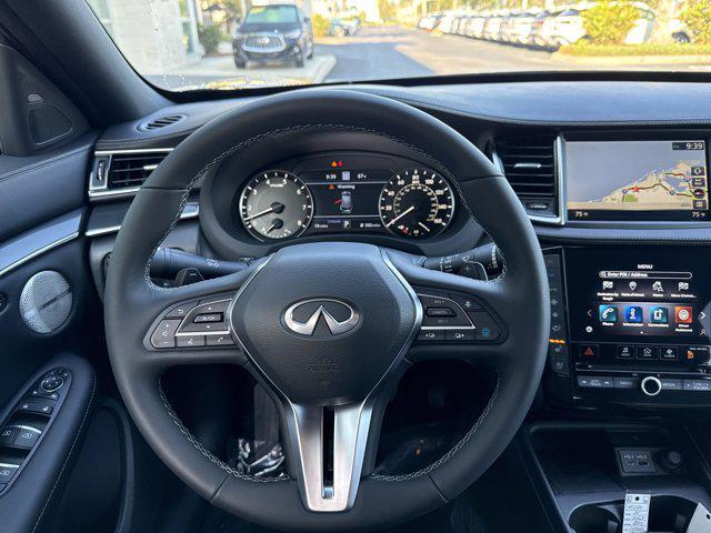 new 2025 INFINITI QX50 car, priced at $53,270