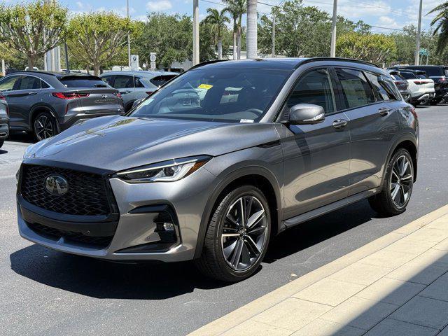 new 2025 INFINITI QX50 car, priced at $52,158