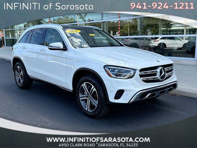 used 2021 Mercedes-Benz GLC 300 car, priced at $28,498