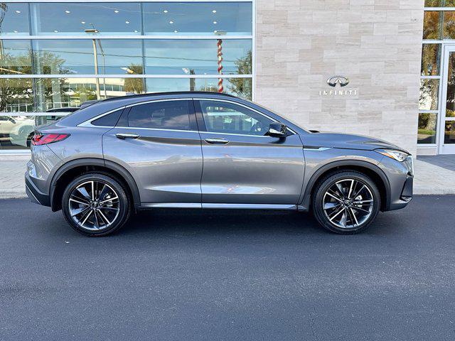 new 2025 INFINITI QX55 car, priced at $52,750