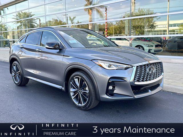 new 2025 INFINITI QX55 car, priced at $52,750