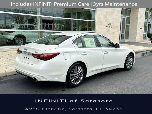 new 2024 INFINITI Q50 car, priced at $45,585