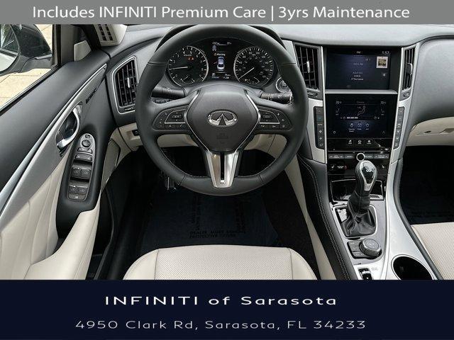 new 2024 INFINITI Q50 car, priced at $45,585