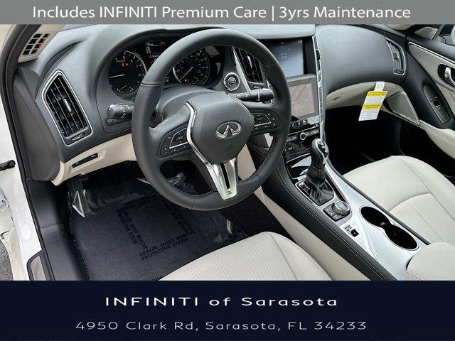 new 2024 INFINITI Q50 car, priced at $45,585