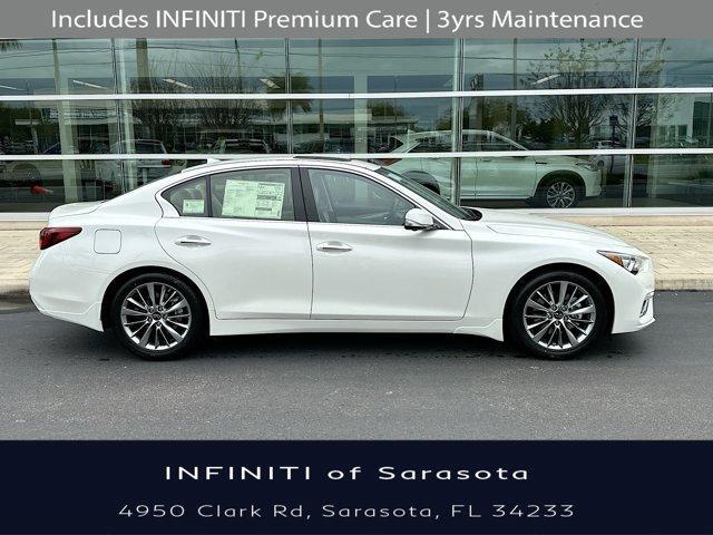 new 2024 INFINITI Q50 car, priced at $45,585